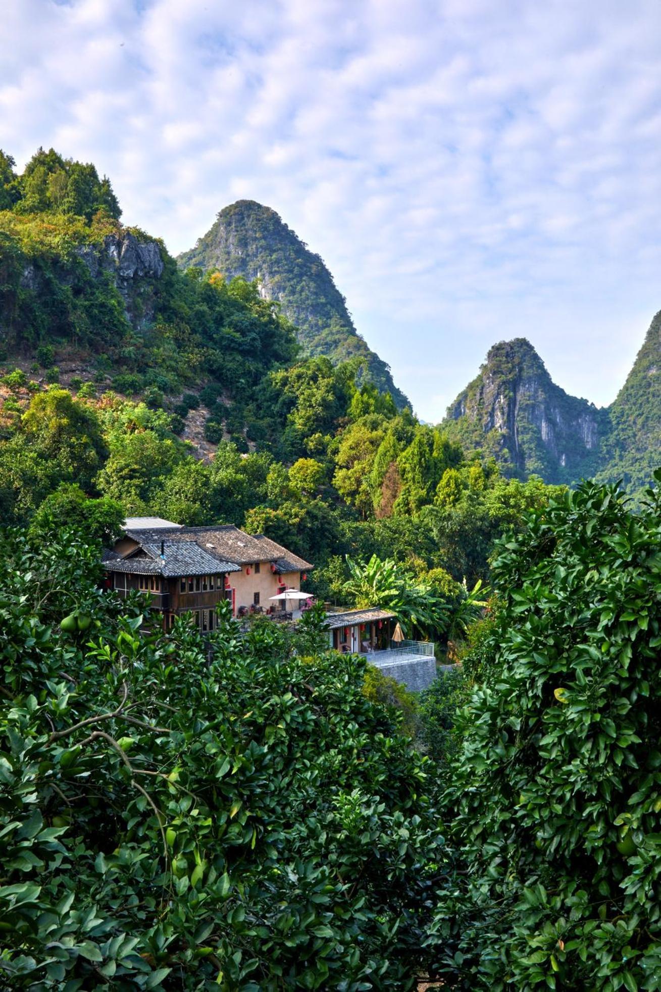 Yangshuo Yunshe Mountain Guesthouse Exterior photo